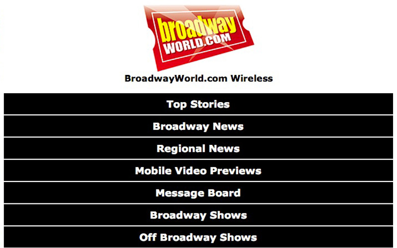 BroadwayWorld - Mobile